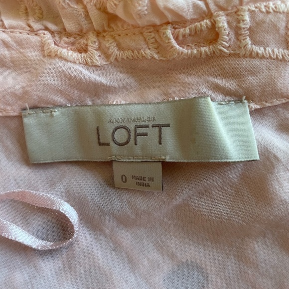 Loft Eyelet One Shoulder Dress - Picture 3 of 5